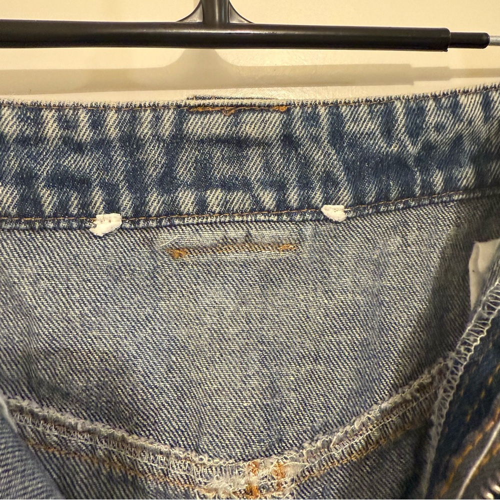 Sofie the Label mini cargo Casual Blue Denim Jean Mini Skirt estimated size 4 - Picture 5 of 5